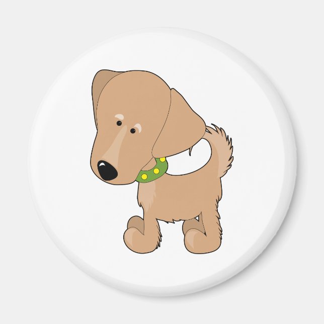 Golden Retriever Magnet (Vorne)