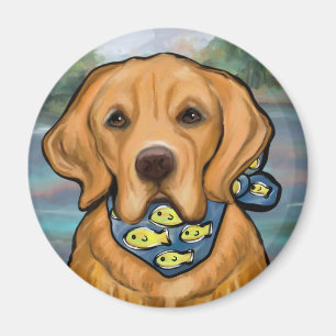 Golden Retriever Magnet