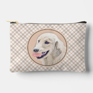 Golden Retriever Malerei Niedlich Original Hunde K Zubehörtasche