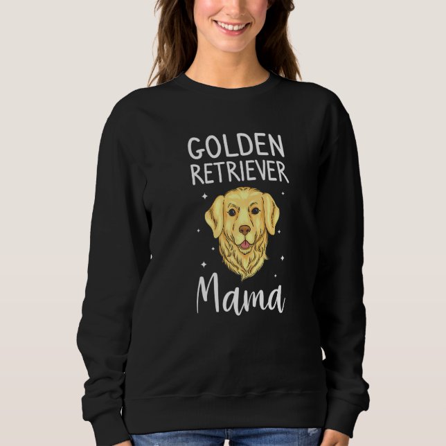 Golden Retriever Mama Animal Dog Sweatshirt (Vorderseite)