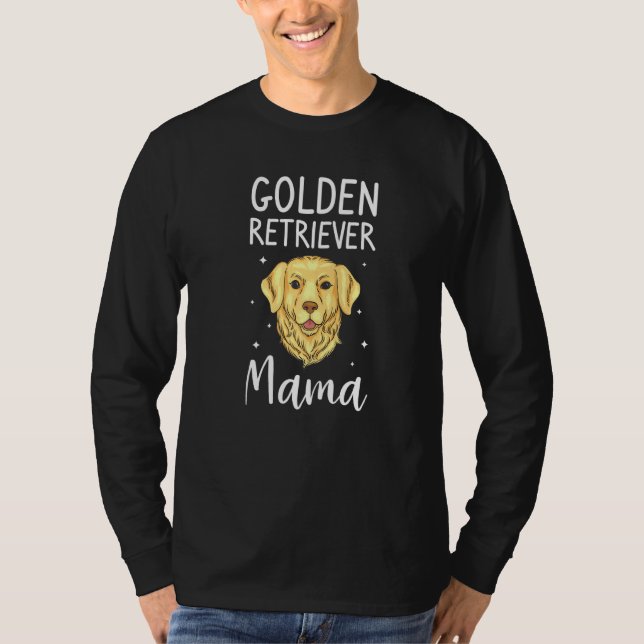 Golden Retriever Mama Animal Dog T-Shirt (Vorderseite)