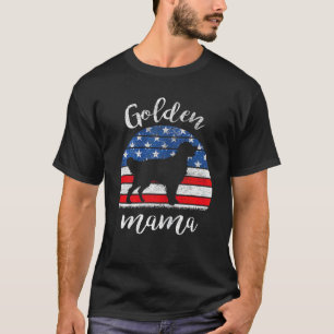Golden Retriever Mama Creme R T-Shirt