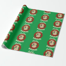 Golden Retriever Mama Dog Lounge Weihnachtsfeierta