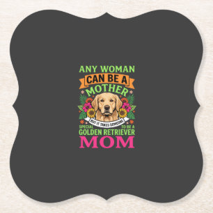 Golden-Retriever-Mama Florale Hunde Liebhaberin Untersetzer