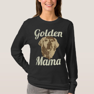 Golden Retriever Mama Golden Mama Dog T-Shirt