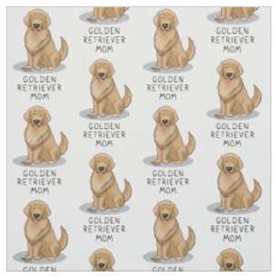 Golden Retriever Mama - Hunde Mama Stoff