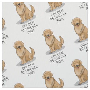 Golden Retriever Mama - Hunde Mama Stoff