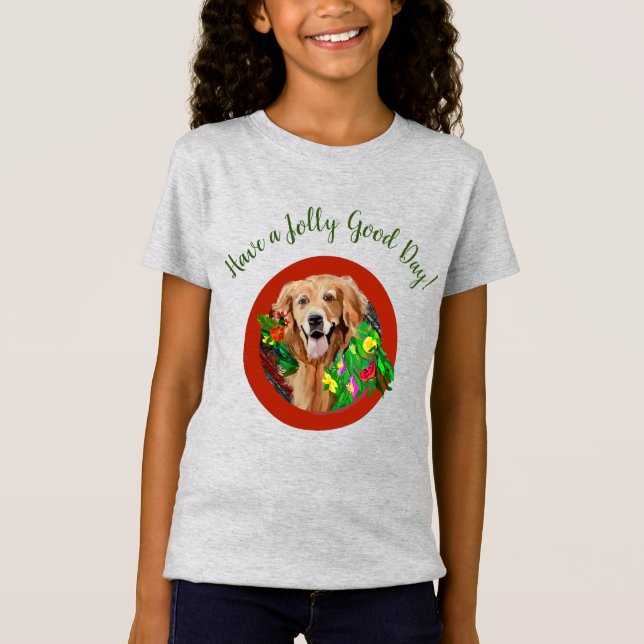Golden Retriever Mama Niedlich Hunde Rasse T-Shirt (Vorderseite)
