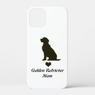 Golden Retriever Mama Silhouette Herz T-Shirt Hund Case-Mate iPhone Hülle