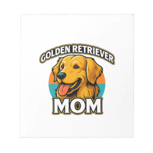 Golden Retriever Mama � Süßes Hundeliebhaber-Desig Notizblock