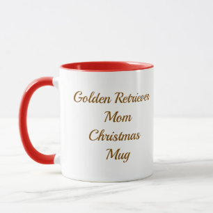Golden Retriever Mama Weihnachtsbecher 2026 Gesche Tasse