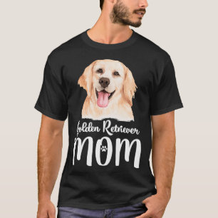 Golden Retriever Mama Welpe Women's Dog Lover T-Shirt
