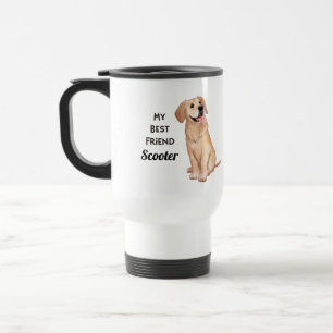 Golden Retriever Mein bester Freund Individuelle N Reisebecher