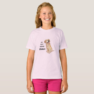 Golden Retriever Mein bester Freund Individuelle N T-Shirt