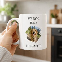 Golden Retriever Mein Hund ist mein Therapeut Foto