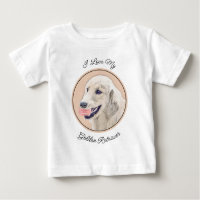 Golden Retriever mit Tennis Ball Malerei Hund Kuns
