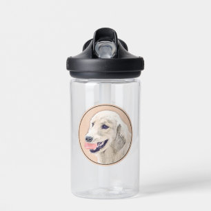 Golden Retriever mit Tennisball-Malerei-Hunde-Kuns Trinkflasche