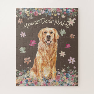 Golden Retriever mittelgroßer Hund braun