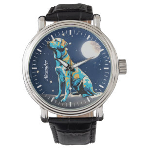 Golden Retriever Montre LuneUn Temps Intemporel