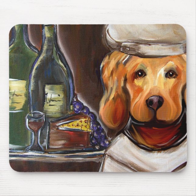 GOLDEN RETRIEVER MOUSEPAD (Vorne)