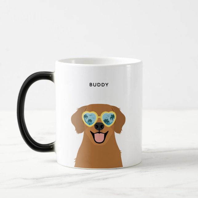 Golden Retriever Mugs (Gauche)