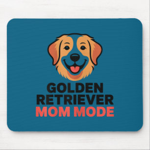 Golden Retriever Mutter-Modus lustiger Hunde-Liebh Mousepad