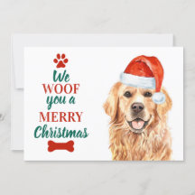 Golden Retriever Niedlich Dog Frohe Weihnachten