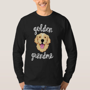 Golden Retriever Oma Mutter Pelze Mama Hund Welpe T-Shirt