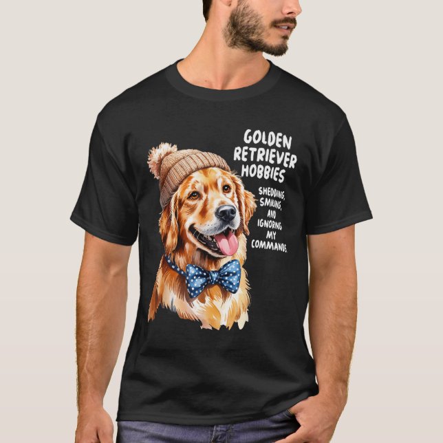 Golden Retriever Outfit Idea For Women &amp; Retri T-Shirt (Vorderseite)