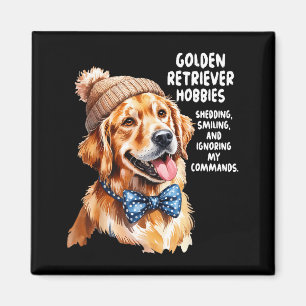 Golden Retriever-Outfit-Idee für Frauen & Retr Magnet