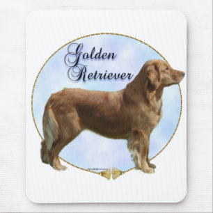 Golden Retriever Portrait Mousepad