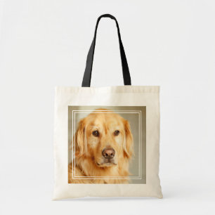 Golden Retriever Portrait Tragetasche