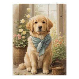 Golden Retriever Poster