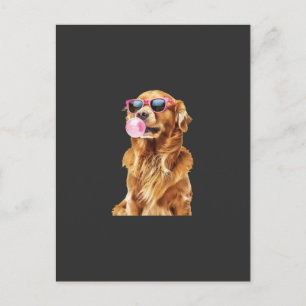 Golden Retriever Postkarte