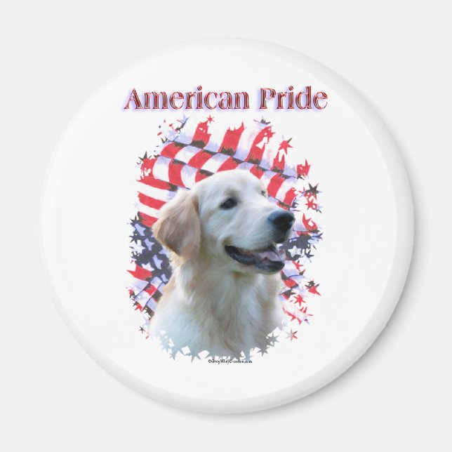 Golden Retriever Pride - Magnet (Vorne)