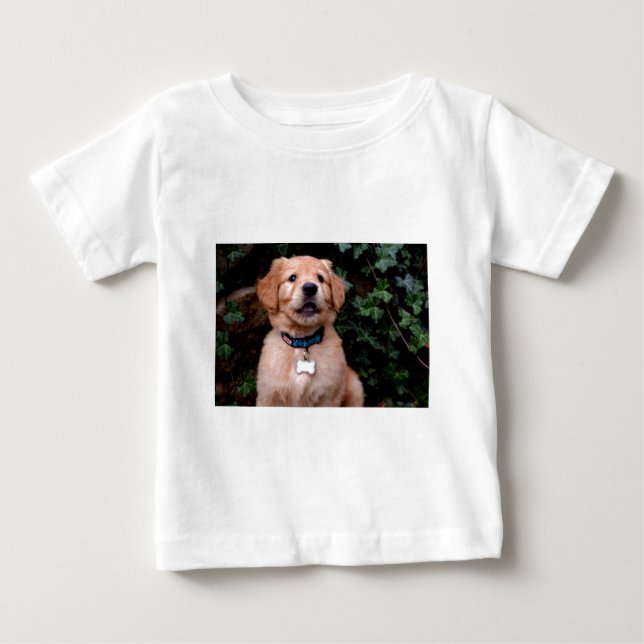 Golden Retriever Puppy Baby T-shirt (Vorderseite)