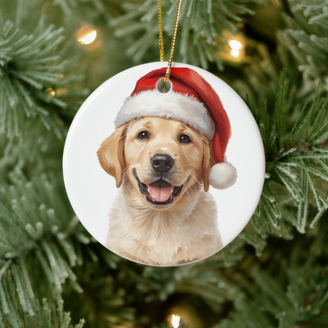 Golden Retriever Puppy Christmas Tree Ornament (Baum)