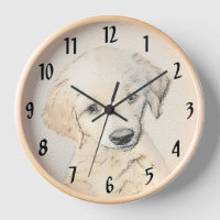 Golden Retriever Puppy Painting - Original Dog Art