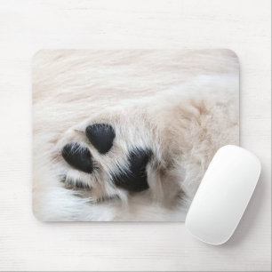 Golden Retriever Puppy Paw Mousepad