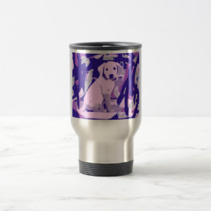 Golden Retriever Puppy Reisebecher