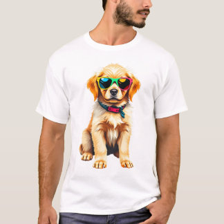 Golden Retriever Puppy T - Shirt