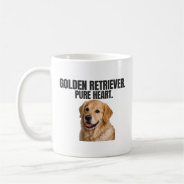 Golden Retriever. Pure Heart. Dog Lover Coffee Kaffeetasse