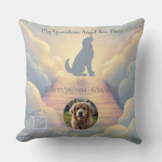 Golden Retriever Rainbow Bridge Memorial Pillow Kissen