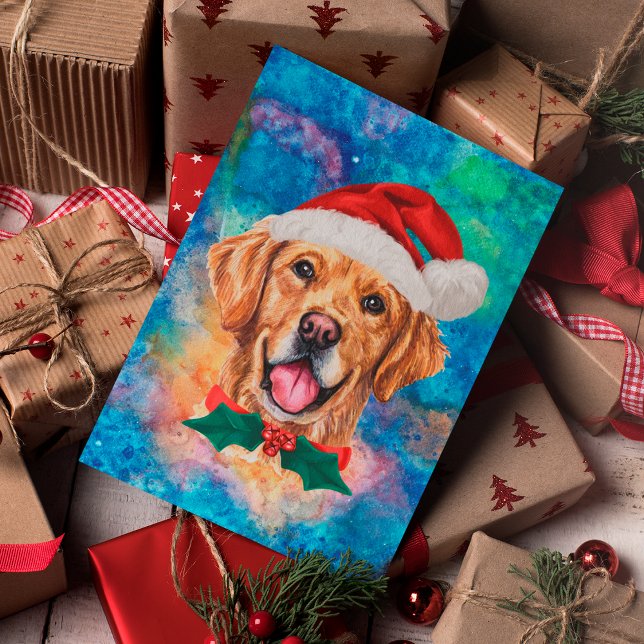 Golden Retriever Rasse Hund Weihnachten (Von Creator hochgeladen)