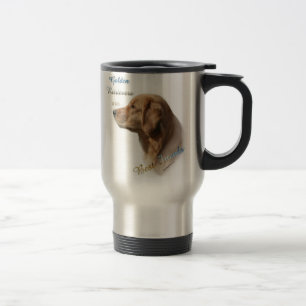 Golden Retriever Reisebecher