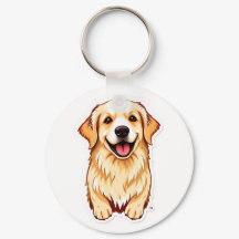 Golden Retriever Schlüsselanhänger