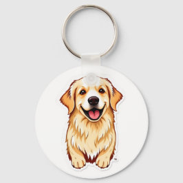 Golden Retriever Schlüsselanhänger