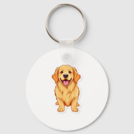 Golden Retriever Schlüsselanhänger