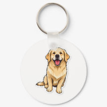 Golden Retriever Schlüsselanhänger
