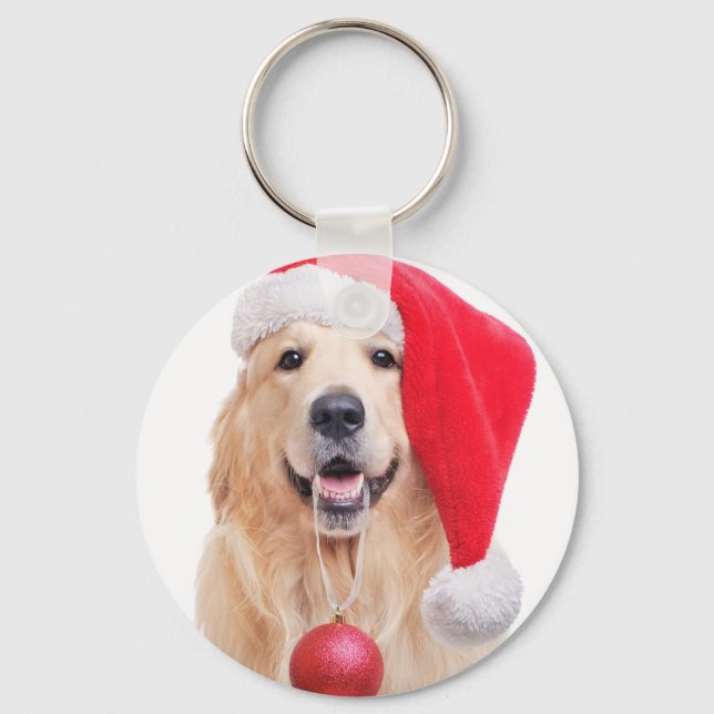 Golden Retriever Schlüsselanhänger (Vorderseite)